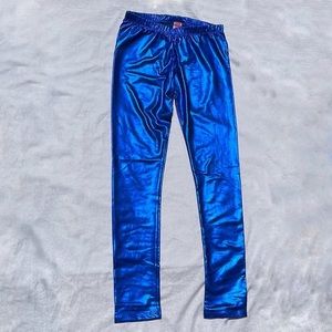 Route | Iridescent Blue Leggings Small